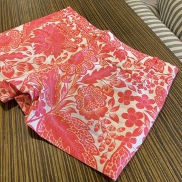 J. Crew Floral Print Short Shorts - Picture 2 of 4